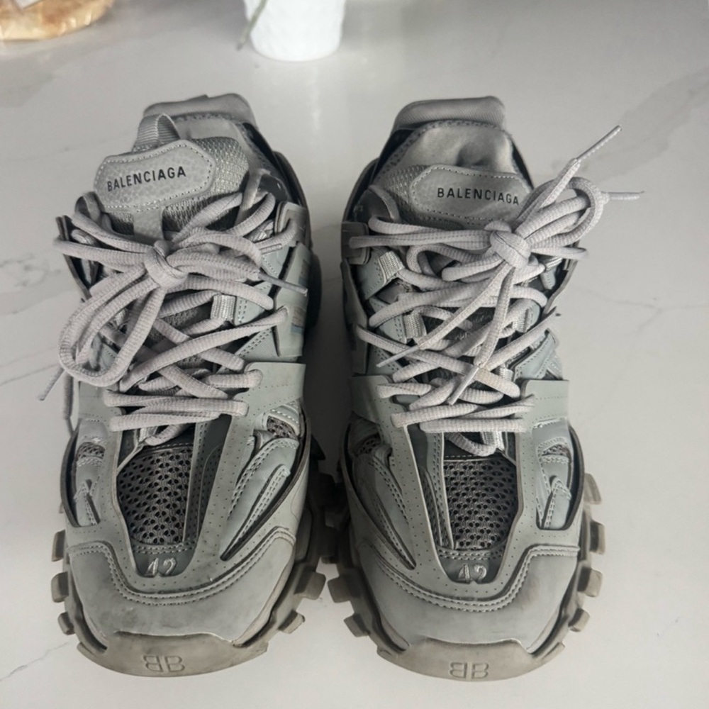Balenciaga Gray Trail Sneakers